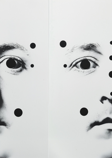 Plakat "Look at me" Wiktoria Szydłowska